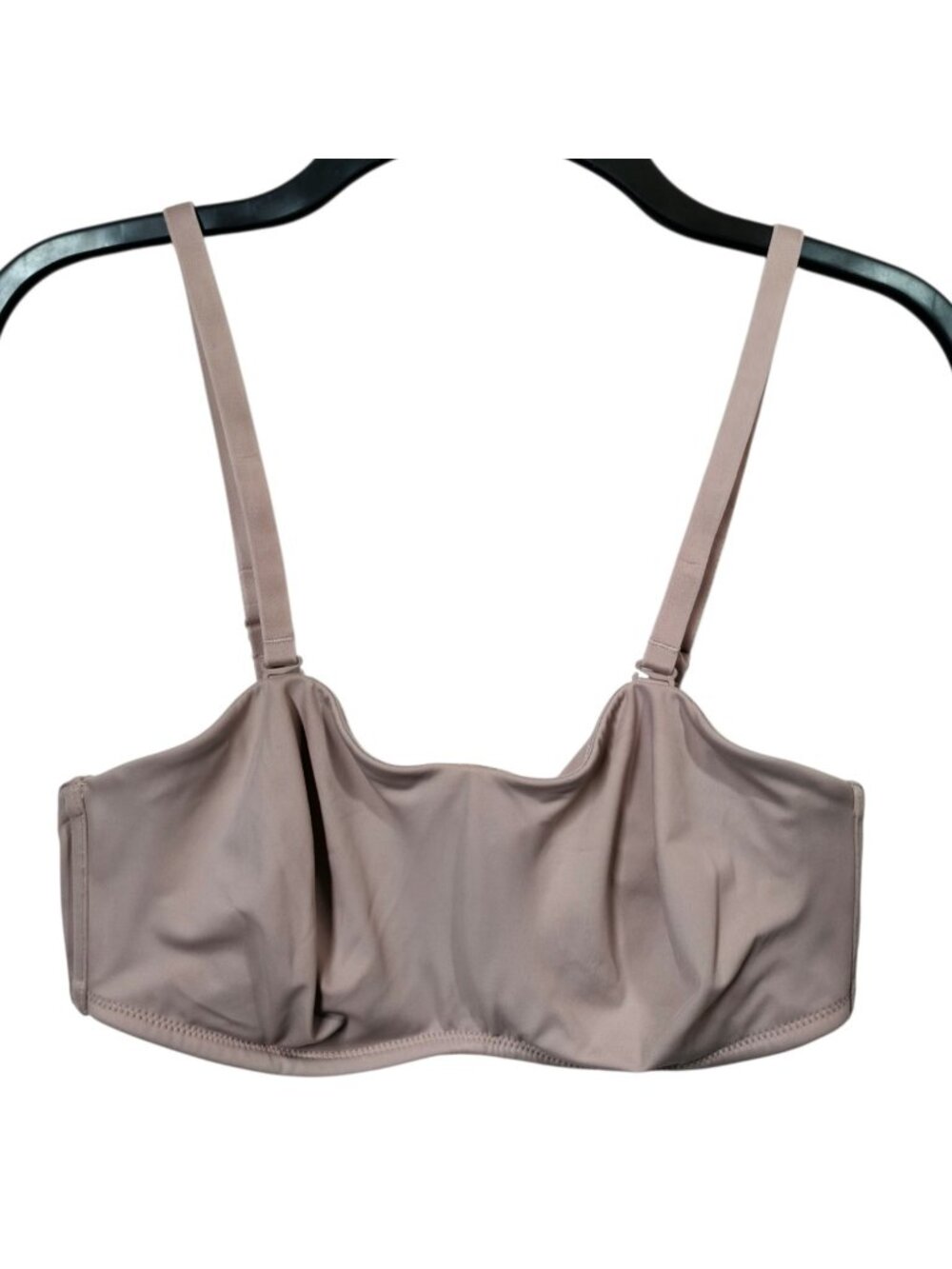 NWT Delimira H314 Strapless Minimizer Bra 32C Rose Smoked Convertible Straps